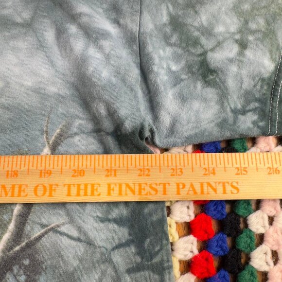 Vintage 90s The Mountain Giraffe Tie Dye T-Shirt Nature Wildlife Animal L - Picture 5 of 6